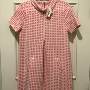 Tyler Boe Kirsten Dress size Small  pink and white